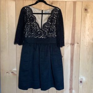 Black short cocktail dress